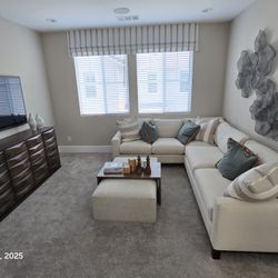 Model home couch set