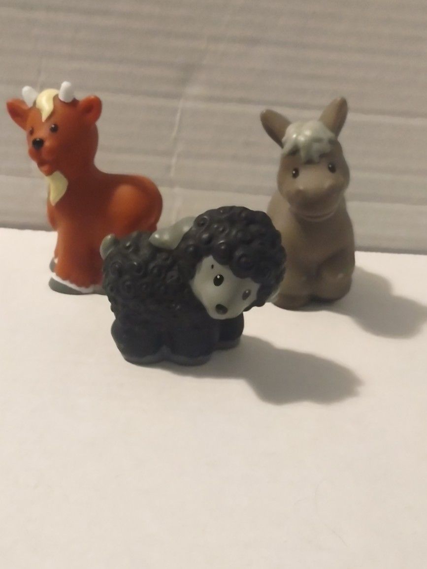 Fisher Price Little People Billy Goat Donkey Sheep