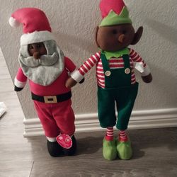 Santa And Elmer Elf 