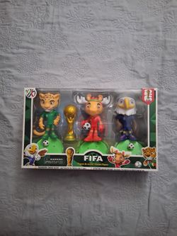 2026 FIFA WORLD CUP MASCOT FIGURES