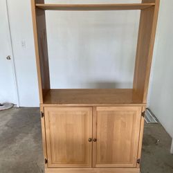 TV Cabinet W/ Shelves Underneath 