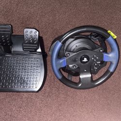 PlayStation Thrustmaster Steeling Wheel 