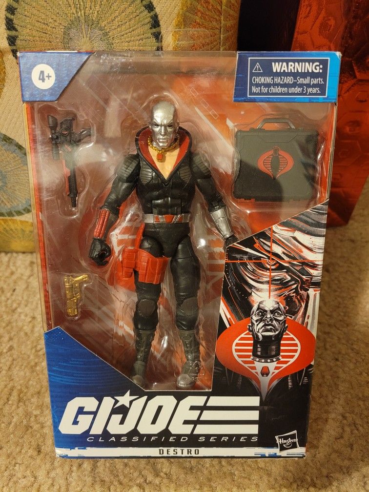 Destro Gijoe 6inch Action Figure