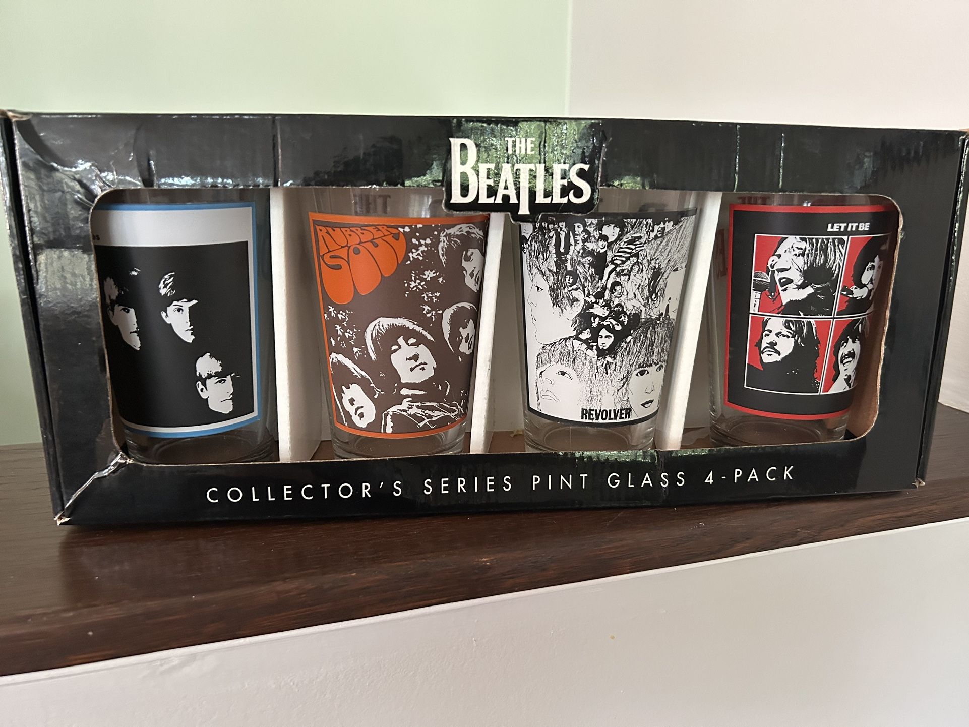 The Beatles Collector Glasses