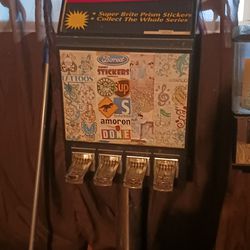 Catch Sticker Mania Tattoo Vending Machine 