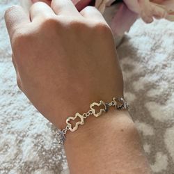 Bear Bracelet Silver.925