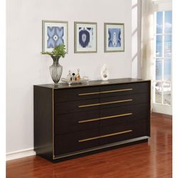 Brand New 8-Drawer Smoked Peppercorn Dresser