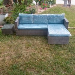 Small Space Patio Couch Patio Sofa Outdoor Furniture Outdoor Patio Furniture Set Patio Pouch Patio Sofa Brand New