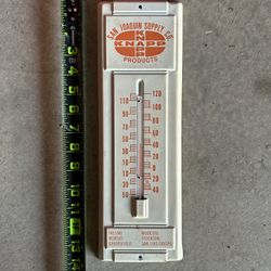 Vintage Sign Thermometer