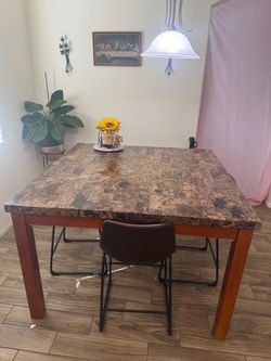 Hightop square table