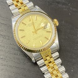 Rolex Datejust 36mm Mint Buy Sale Trade Gold Silver Coins Richard Mille Patek Chain 14k 24k 