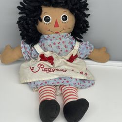 Hasbro raggedy ann classic doll  12” african american version