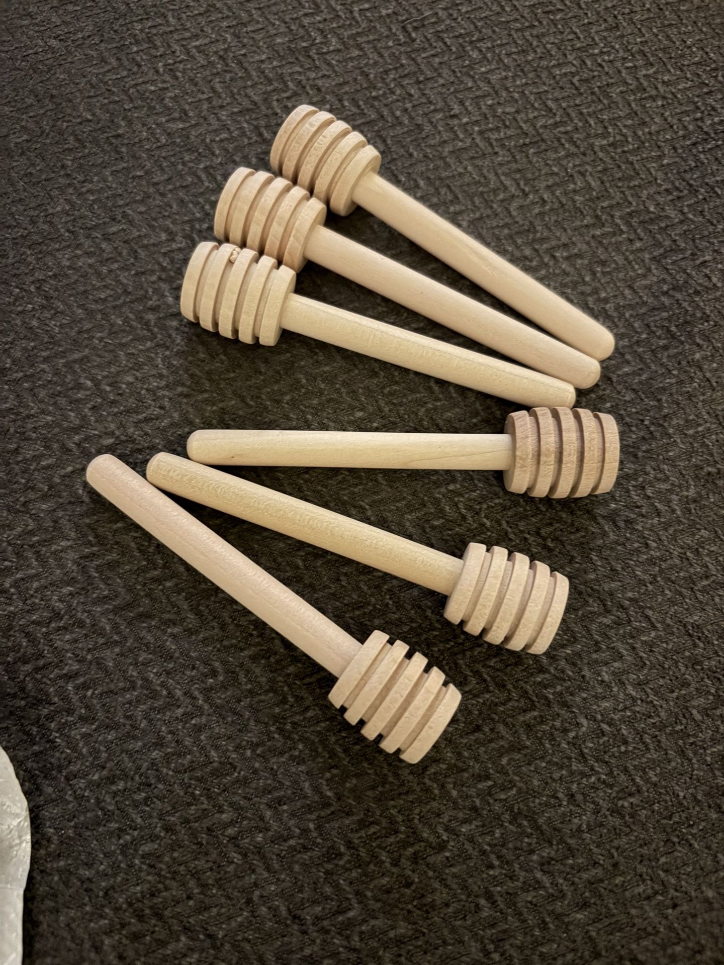 Wooden Honey Dipper Sticks (honeycomb)