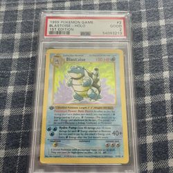 Pokémon PSA 2 Blastoise 1st Edition 