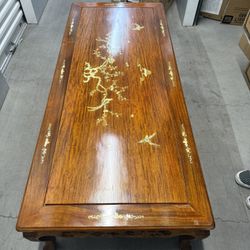 Koa Wood Coffee Table