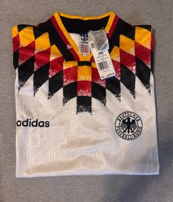 Adidas Germany 1994 Home Soccer Jersey XL Retro World Cup White New With Tags