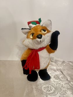Christmas Dancing Fox Plush