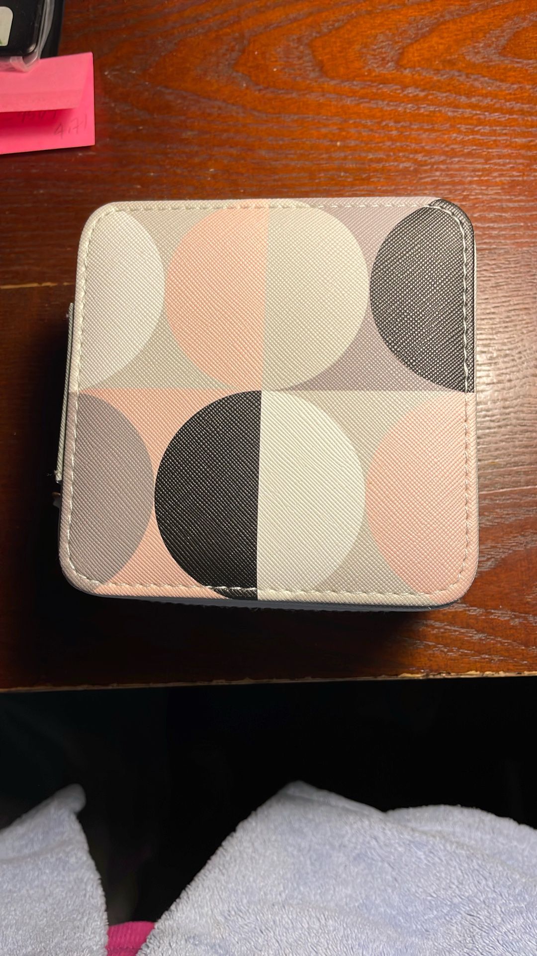 Nordstrom Square Zip Jewelry Box