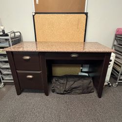 3 drawer desk