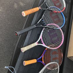 Kids Tennis And Racket Ball Rackets