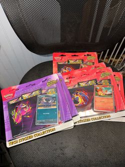 Ascended heroes tech sticker collections