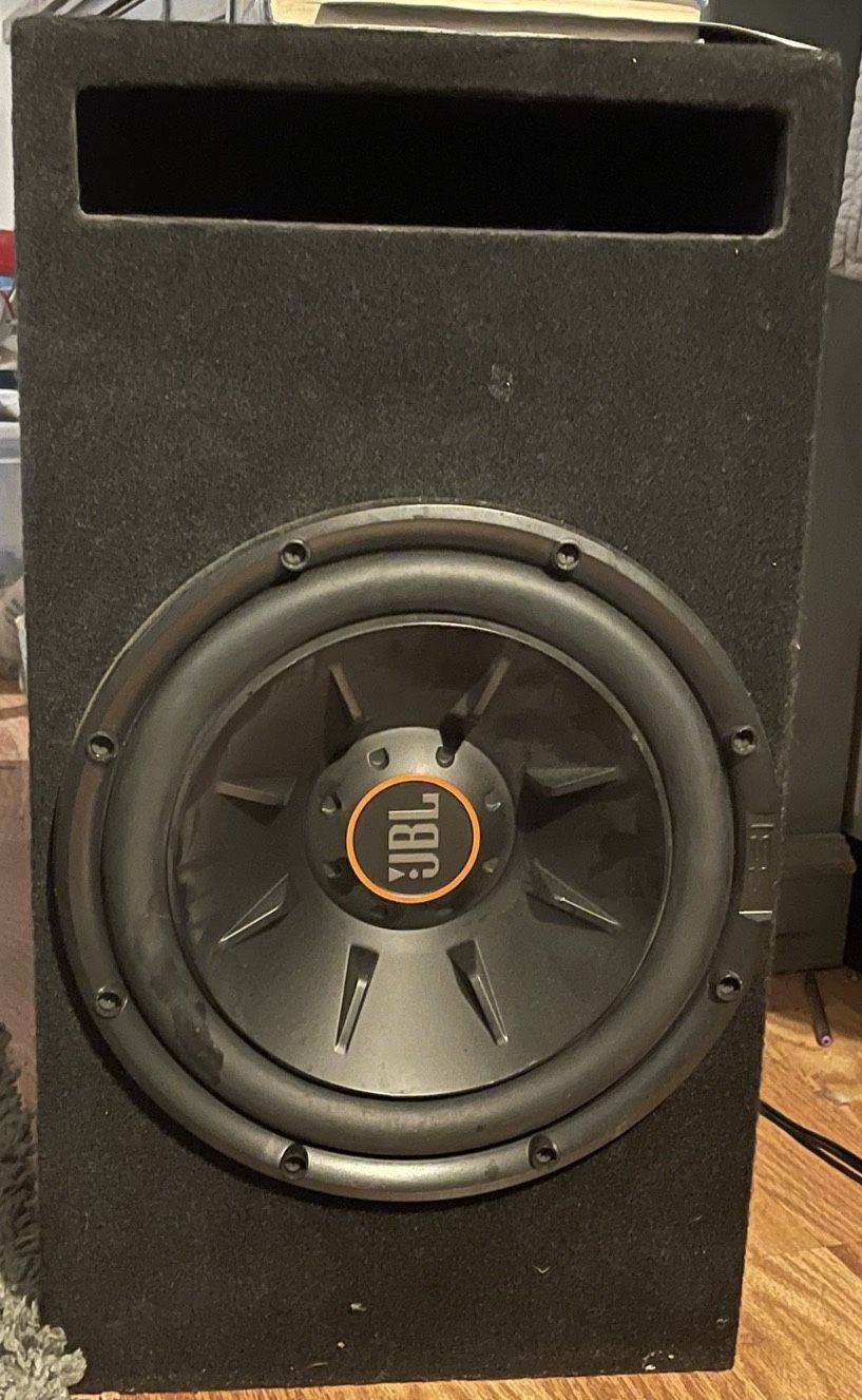 12” JBL SUBWOOFER & Custom box