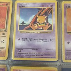 Abra 43/102 Base Set (shadowless)
