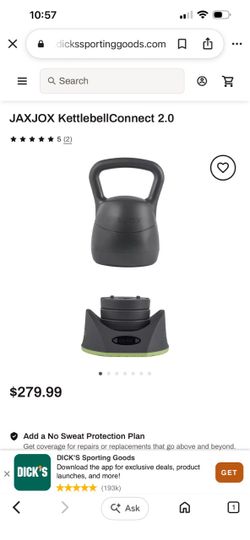 Adjustable Kettlebell - JAXJOX Connect