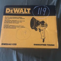Dewalt Disc Sander 