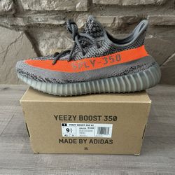 New DS Adidas Yeezy Boost 350 V2 Beluga Reflective Size 9.5 Men