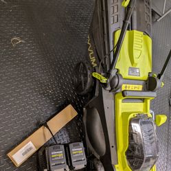 lawn mower cordless 16 Inch 