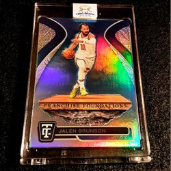 Jalen Brunson 2024-25 Panini Franchise Foundations NY KNICKS NBA 