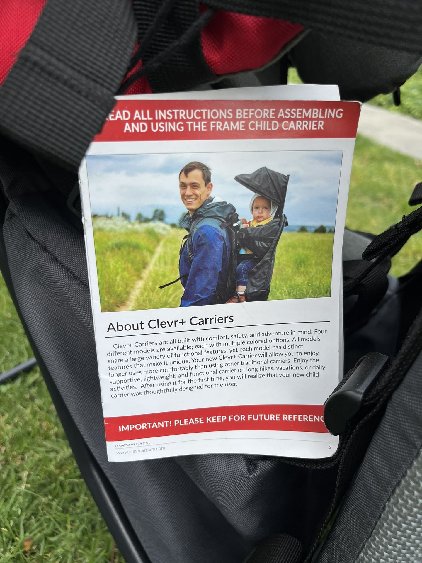 Child Carrier (camping Day)