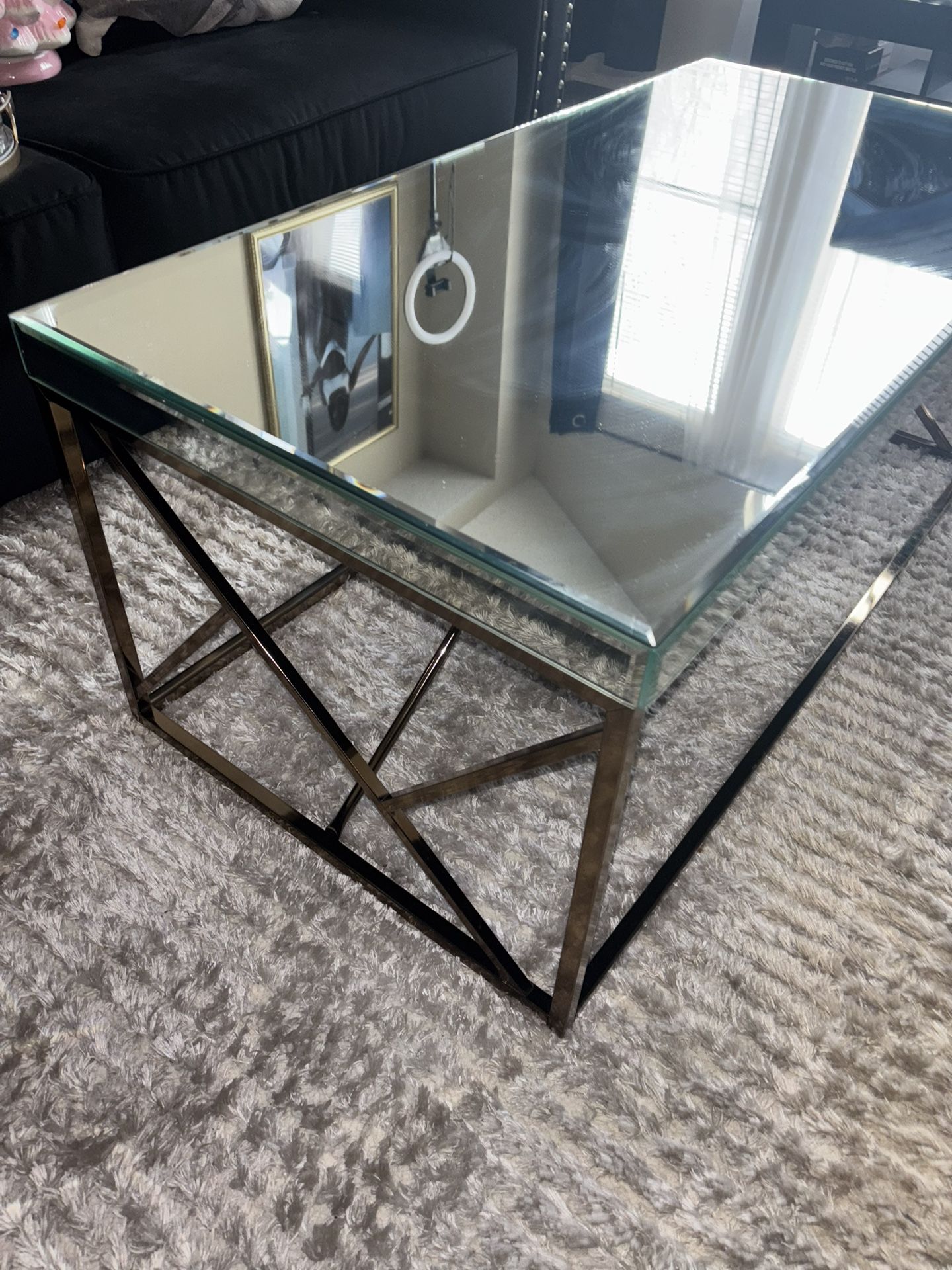 Long Mirror Table 