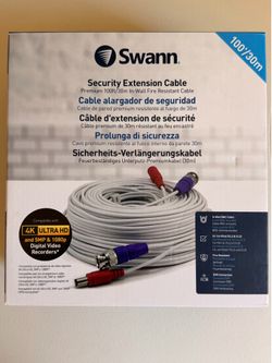 Security extension cable