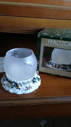 Brand New Pfaltzgraff Holiday Candle Holder