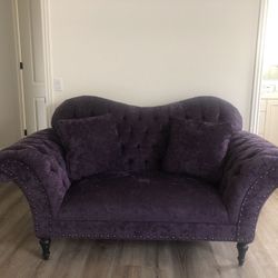 Arhaus Chesterfield Style Love Seat
