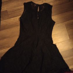 Size 3 Lace Black Dress 