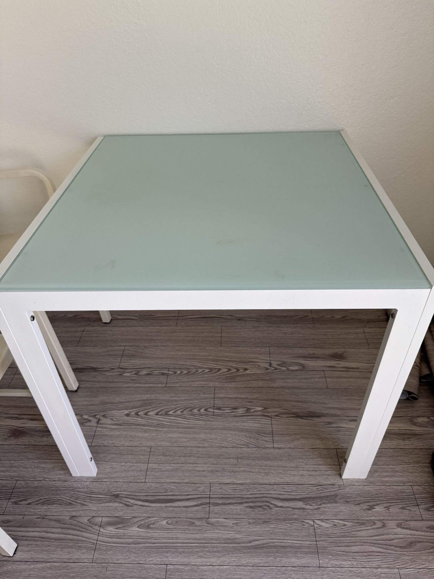 White Dining Table Of 4 