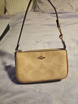 Coach nolita 19 , brown w beige