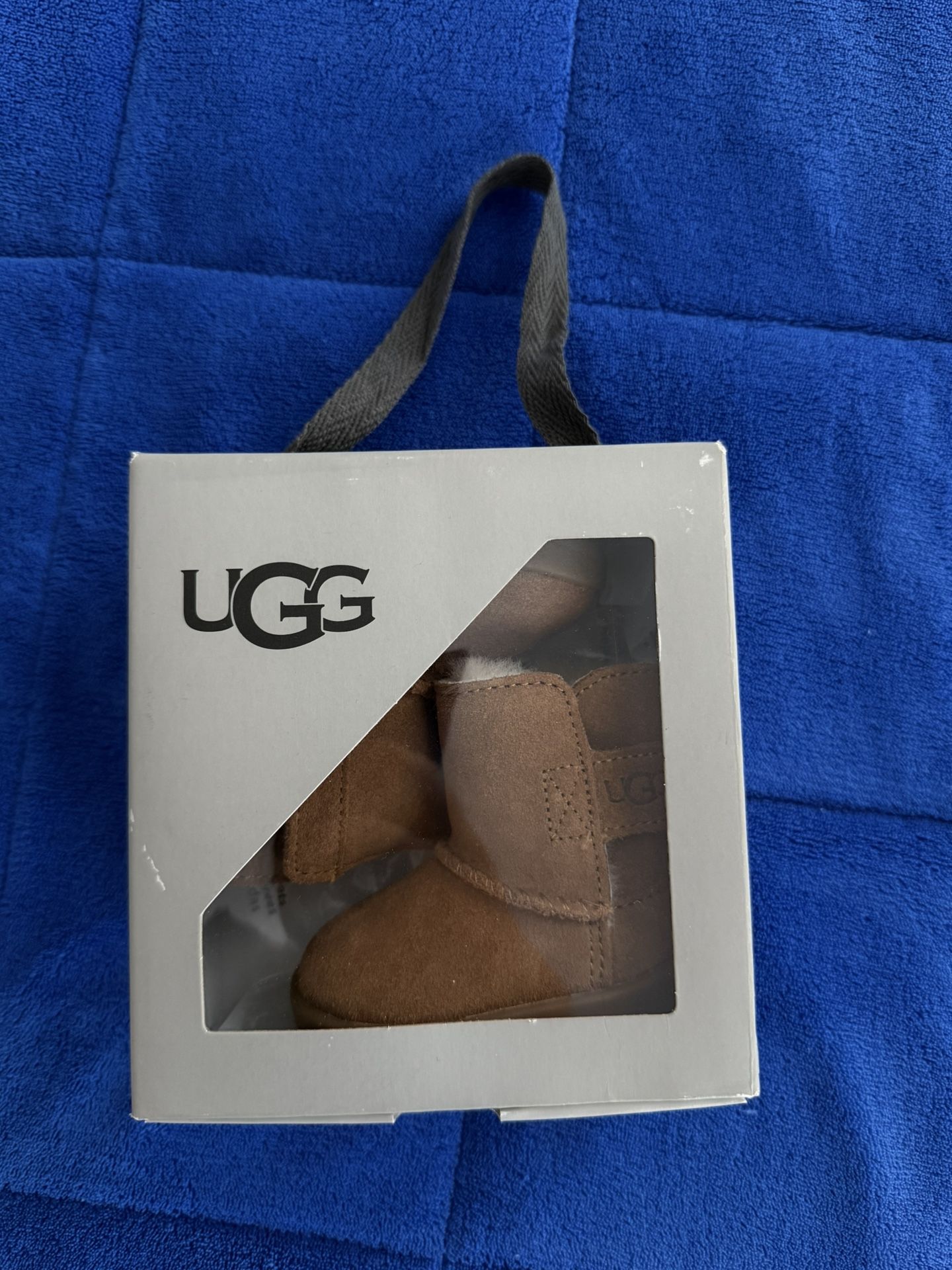 UGG Brown Baby Walker Shoes Suede Classic