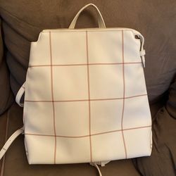 Fall White And Tan Target Backpack