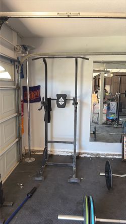 Power tower pull-ups dips and push up bar