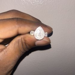 Real 925 Sterling Silver Gemstone Ring — Beautiful Shine