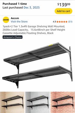 Garage shelving heavy duty