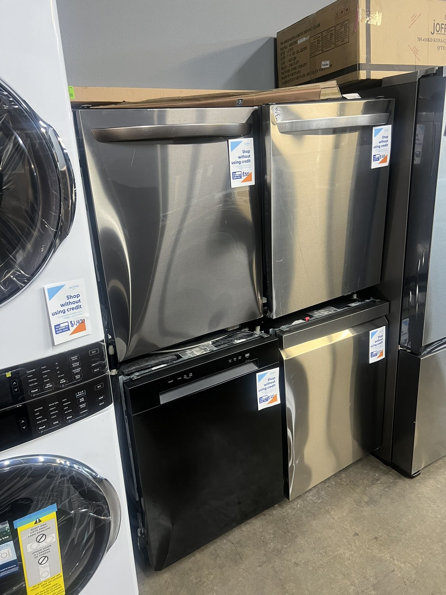 LG Open Box Scratch And Dent Dishwashers On Sale $300 Each