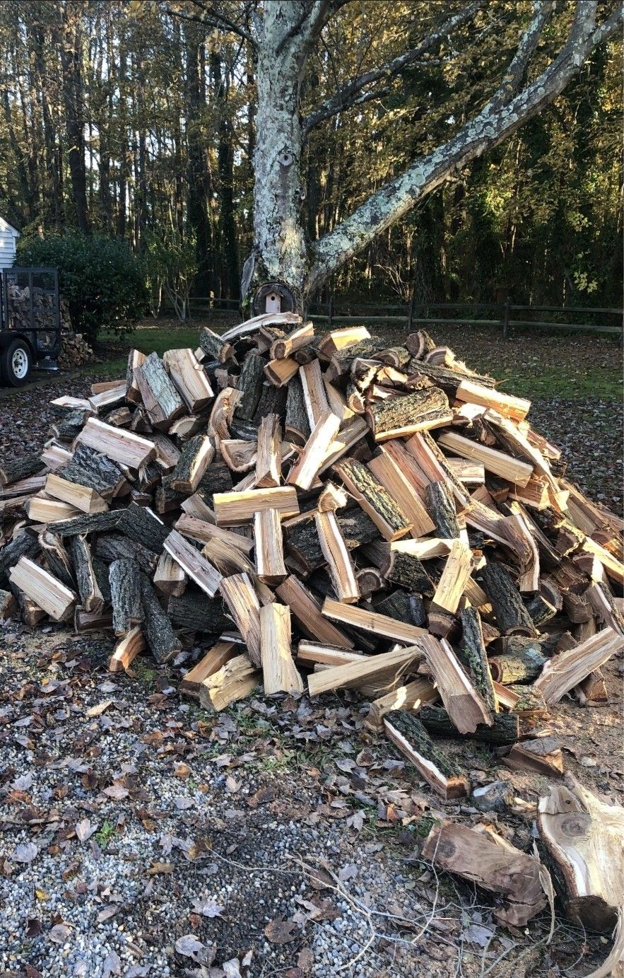 Seasoned Dry Fir, Oak, Maple Firewood