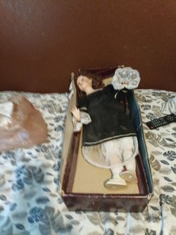 Big antique porcelain doll for sale