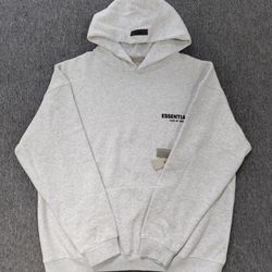Light Oatmeal Essential Hoodie XS