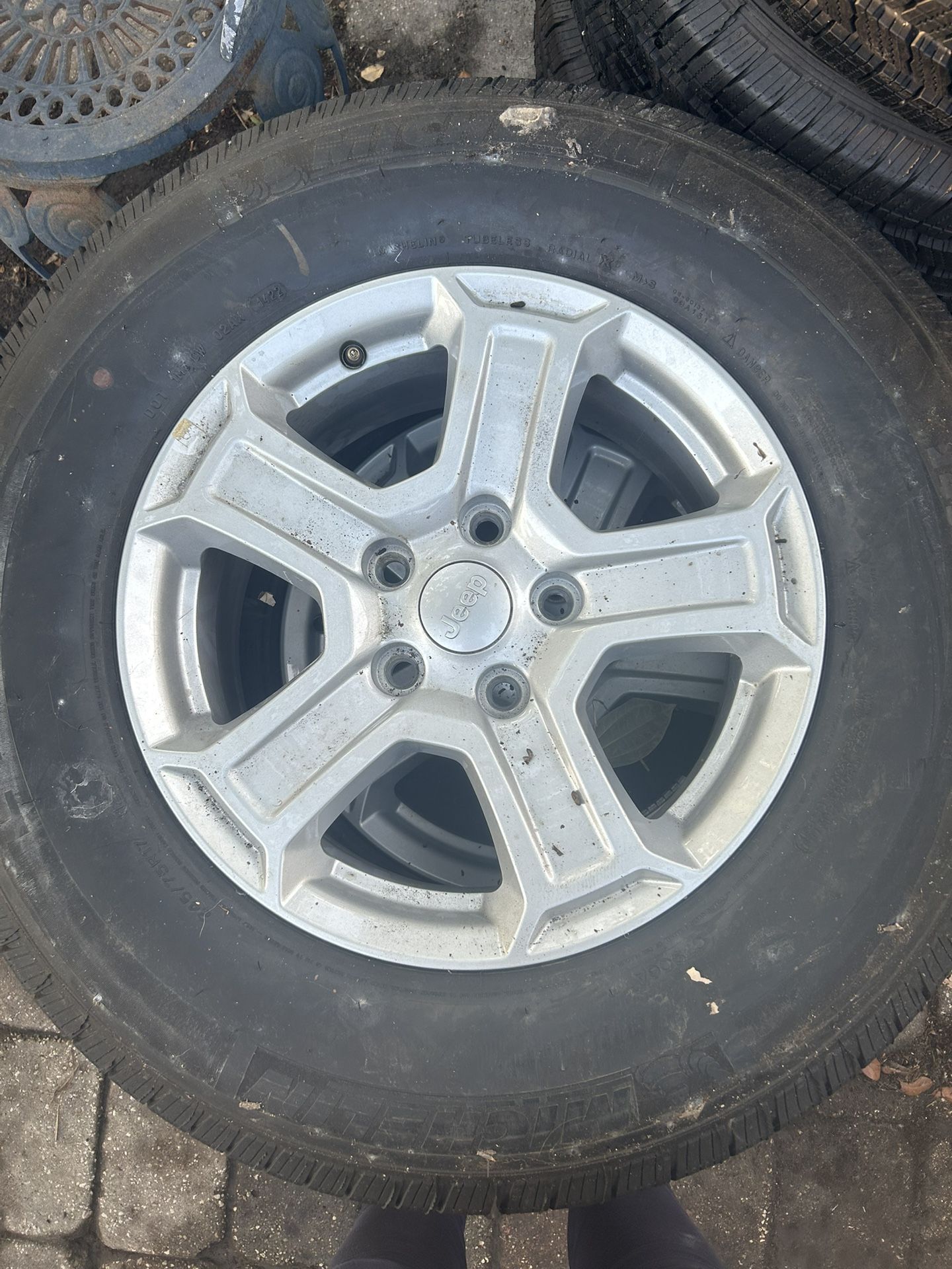5 New Tires And Rims